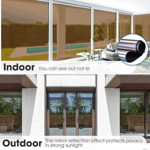 Película de Espejo Unidireccional Decorativa Moderna de PET, Resistente a los Rayos UV, Control de Calor, a Prueba de Explosiones, para Hospitales, Oficinas y Edificios, Directo de Fábrica - Product Image 3