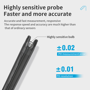 All-in-One Multi probe xách tay chất lượng nước Thiết bị kiểm tra PH <span class=keywords><strong>TDS</strong></span> <span class=keywords><strong>Meter</strong></span> cảm biến nhiệt độ LCD hiển thị ABS Chất liệu OEM/ODM - Product Image 2