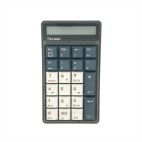 Calculatrice scientifique Tecsee, calculatrice numérique professionnelle, clavier numérique, jeux de bureau, calculatrice rétroéclairée RVB