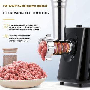 Hachoir à viande électrique à bas prix, moteur puissant pour hacher le bœuf, le porc, le <span class=keywords><strong>poulet</strong></span> et les légumes, idéal pour les saucisses et les hamburgers faits <span class=keywords><strong>maison</strong></span> - Product Image 6