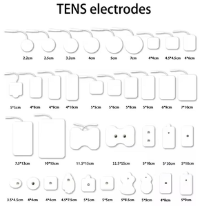 Electrodos TENS 40x80mm No Tejidos con Cable Pin, Autoadhesivos y Reutilizables para Máquina EMS - Product Image 6