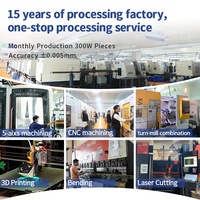Pièces métalliques de précision CNC à prototype rapide 3/4/5 axes, pièces usinées et tournées en alliage d'aluminium personnalisées, services d'usinage CNC