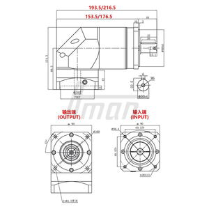 มอเตอร์สเต็ปเปอร์ไฮบริด Nema 34 ซีรีส์ ZPF90 พร้อมเกียร์แพลนเนทารีแบบมุมฉาก ชุดประกอบอิเล็กทรอนิกส์สำหรับสายการผลิตอุปกรณ์สิ่งทอ - Product Image 6