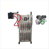 Machine de scellage automatique à induction électromagnétique haute fréquence refroidie par eau pour barils continus à grande vitesse