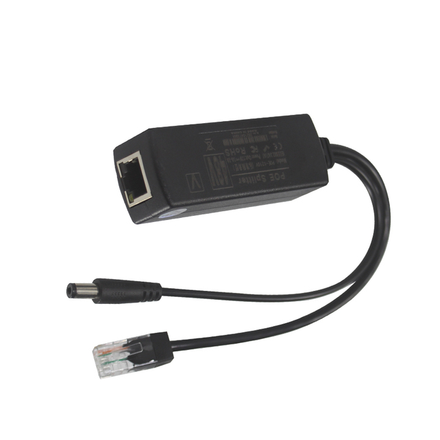 Rj45 DC Splitter Cable 12V Wifi Poe Adapter 24V Poe Splitter Network Power Over Ethernet Adapter