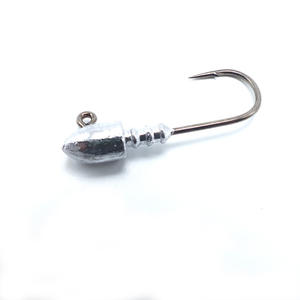 เบ็ดตกปลา Brand Hook คมกริบด้วยสารเคมี คุณภาพมาตรฐานตลาดออสเตรเลีย หัวจิ๊กตะกั่วขายดี หัวจิ๊กทรงกระสุน - Product Image 4