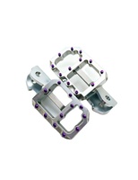 Repose-pieds Surron Ultra Bee LBX en alliage de titane, larges, antidérapants, avec broches remplaçables, pour moto électrique tout-terrain, pièces de vélo électrique