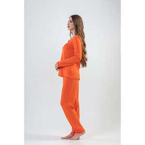 ชุดนอนแขนยาวผู้หญิง ผ้าไลโอเซลล์ คอปาทัลี ไคคิค ดีไซน์บิบิลาลี วอร์เทกส์ ชุดนอนใส่สบาย - Product Image 2