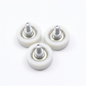 M6X26X10*23mm 626z 626zz Bearing with M6 Screw Thread <strong>Small</strong> Sliding Door Nylon Wheels Glass Fiber Shower Room <strong>Pulley</strong> - Product Image 6