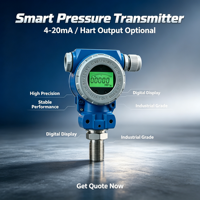 Pasokan Langsung Pabrik HK-801 Transmitter Tekanan Baja Tahan Karat 2088 Output 4-20mA Protokol HART IP65 Suhu Tinggi
