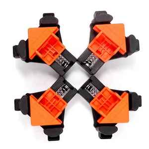 Serre-joints d'angle réglables à 90 degrés pour <span class=keywords><strong>le</strong></span> travail du <span class=keywords><strong>bois</strong></span>, fixation rapide, pince pour cadre photo à angle droit pour ponceuse à <span class=keywords><strong>bois</strong></span> - Product Image 4