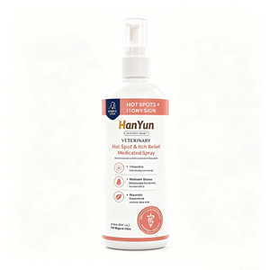 Spray OEM pour chiens : Soin cutané, soulagement des allergies et des démangeaisons, traitement cicatrisant et anti-inflammatoire pour animaux de compagnie (Marque privée) - Product Image 1