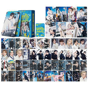 การ์ดรูปภาพวง Stray Kids 55 ชิ้น/กล่อง ทัวร์คอนเสิร์ต WorldTour DominATEcelebrATE ฟีลิกซ์ ฮยอนจิน ซึงมิน ลีโน บังชาน ฮัน ไอ.เอ็น. พิมพ์ออฟเซ็ต - Product Image 3