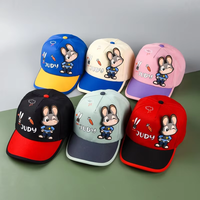 Nueva Gorra de Béisbol Infantil con Diseño de Personajes de Dibujos Animados, Estilo Moderno para el Día a Día, Unisex, Ajustable, Primavera/Verano