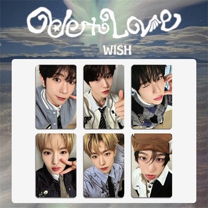 KPOP WISH Nouvel Album Ode to Love Cartes Photo HD RIKU SION RYO YUSHI JAEHEE Cartes LOMO Brillantes Double Face Cadeau pour Fans Carte Postale - Product Image 4