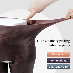 Pantalon rehausseur de hanches en silicone sexy, idéal pour les femmes africaines, avec entrejambe ouvert en silicone, pour un fessier rebondi et un volume accru, parfait pour le jeu de rôle. - Product Image 6