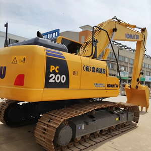 ใช้ Komatsu PC200-7/8รถขุดในสภาพที่ดีน้ำหนักการทำงาน20ตันกับส่วนประกอบหลักของมอเตอร์และเครื่องยนต์ - Product Image 1