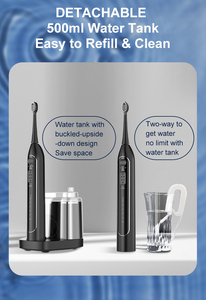 <span class=keywords><strong>Irrigador</strong></span> Bucal Eléctrico Doméstico de 500 ml con Cabezales de <span class=keywords><strong>Cepillo</strong></span> y 5 Modos para Limpieza Dental, Resistente al Agua IPX7 - Product Image 3