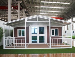 Usine chinoise Maisons de 40 pieds Petite villa de 2 chambres Maison de conteneur extensible standard australien Structure en acier préfabriquée - Product Image 3