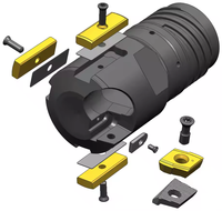 Premium CNC Metalworking Deep Hole Machining BTA Drill Head
