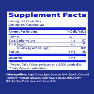 Gomitas de melatonina personalizadas del fabricante, jarabe de glucosa que ayuda a los adultos a <span class=keywords><strong>dormir</strong></span> tranquilo y despertar, gomitas refrescantes - Product Image 2
