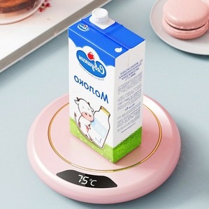 Bantalan pemanas air teh susu HeaterMini, Portable, USB Cup penghangat cangkir kopi Coaster pemanas pintar termostatik plat panas - Product Image 1