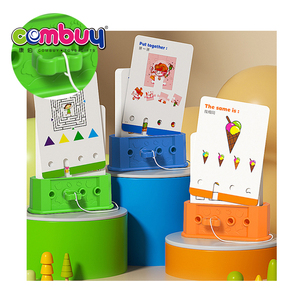 Primary Entry Level Education Learning Kids Toy Matching <strong>Puzzle</strong> Logic <strong>Games</strong> - Product Image 1