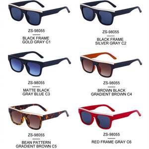 Gafas de Sol Personalizadas con Logotipo, Moda 2025, Montura Grande Vintage, Protección UV400, Estilo Ojo de Gato Cuadrado para Mujer - Product Image 5