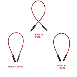 Câble connecteur Dupont personnalisé pas de 2,54 mm, Mâle vers Femelle/Mâle vers Mâle/Femelle vers Femelle, Câble de liaison électronique 1P-40P pour Platine d'expérimentation - Product Image 2