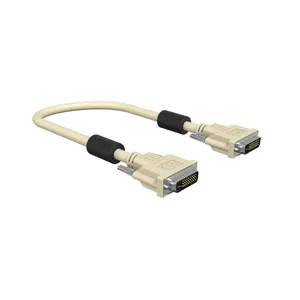 支持原始设备制造商DVI 24 + 1公对公电缆连接器Dvi电缆，带芯用于音频视频电缆