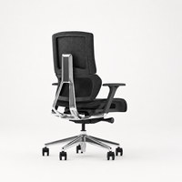 Silla de Oficina Ergonómica Vaseat EN1335 con Soporte Lumbar Dividido Adaptativo y Ajuste de Profundidad del Asiento, Certificada por BIFMA