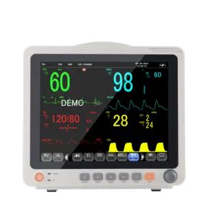 Wholesale 12.1 Inch Screen Vet Vital Signs Monitor Multi-parameters ECG SPo2 PR NIBP TEMP RESP Veterinary Monitor