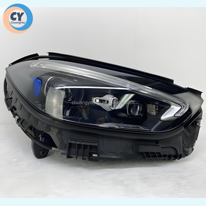 สำหรับ <span class=keywords><strong>Mercedes</strong></span>-Benz C-Class AMG เลนส์ไฟหน้าแท้ ไฟหน้าดิจิตอลอัจฉริยะ ปี <span class=keywords><strong>2022</strong></span>-2025 C43 C63 W206 ไฟทรงเรขาคณิต ใหม่ - Product Image 2