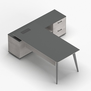 Luxury Office <b>Table</b> With Chair Modern Design Boss Desk Executive Office Desk Set Manager Office Furniture <b>Work</b> Desk - Product Image 6