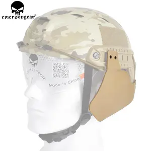 FASTヘルメットレール保護アクセサリー用の戦術ヘルメット保護パッドサイドカバー