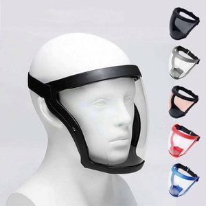 Masque facial transparent anti-buée, protection contre les éclaboussures et le vent, lunettes de sécurité avec filtres, léger en polyester pour la pêche et le ski - Product Image 1