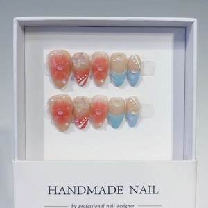 Fournisseur d'ongles personnalisés avec autocollants pour ongles, faux ongles à marque privée de différentes tailles pour ongles artificiels - Product Image 1