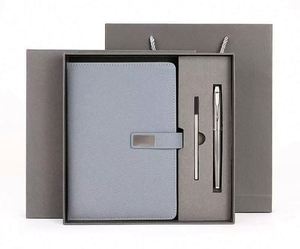 Juego de Cuadernos de Cuero A5 Personalizados de Lujo para Regalos Empresariales - Product Image 2