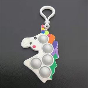 Conçu sur mesure Dinosaure/<span class=keywords><strong>Licorne</strong></span>/Fruits Silicone Sensoriel Fidget Porte-clés Soulagement du Stress Mini Fidget Toy Porte-clés <span class=keywords><strong>Pop</strong></span> <span class=keywords><strong>It</strong></span> Porte-clés - Product Image 5