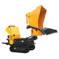 Hot Koop Mini Track Dumper Met Zelf Laden Schop Met Lifting Functie