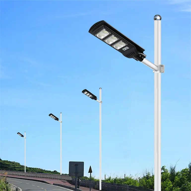 Su geçirmez Soler enerji güç ışığı paneli 40W 80W 120W 160W 200W güneş ışıkları açık Led güneş enerjili sokak ışığı