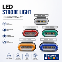 Nouveau kit d'éclairage LED professionnel pour remorquage et transport, feux arrière robustes et marqueurs latéraux améliorés ENSAITE DH-068