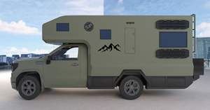 लक्जरी ऑफ-रोड ट्रक कैमपर मोबाइल होम मोटरहोम कस्टमाइज़ेबल कैमपर कारवां, सभी मौसम के उपयोग के लिए बाथरूम रसोई के साथ - Product Image 3