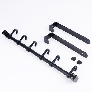 Alluminio sopra la porta ganci 6 ganci gancio in metallo <span class=keywords><strong>per</strong></span> abbigliamento prezzo a buon mercato <span class=keywords><strong>per</strong></span> bagno cucina camera da letto - Product Image 6