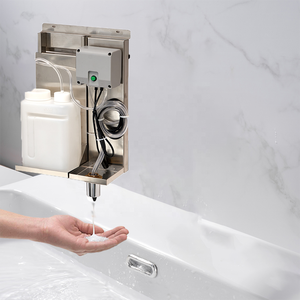 Dispensador de jabón de pared para Hotel, sin contacto, con espejo - Product Image 2