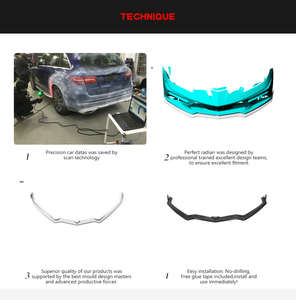 Lèvre de spoiler avant en fibre de carbone C8 pour <span class=keywords><strong>Chevrolet</strong></span> <span class=keywords><strong>Corvette</strong></span> C8 2 portes <span class=keywords><strong>Targa</strong></span> Top Coupé 2020-2021 - Product Image 6