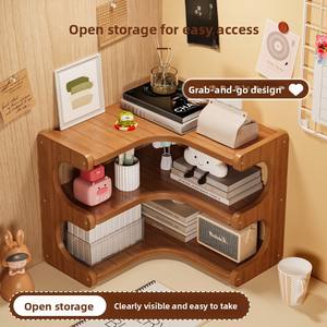 Estante de Almacenamiento de Bambú Multicapa para Escritorio, Mesa de Té, Mesa de Comedor, Soporte Vertical para Tazas - Product Image 3