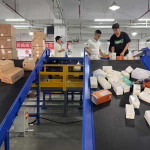 Mesin penyortiran paket pusat penyortir logistik otomatis sortir sabuk kecil ban penyortir untuk e-commerce - Product Image 5