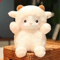 Jouets en peluche très tendance Kawaii moutons jouets en peluche pour enfant blanc bébé apaisant en peluche mignon Animal enfants moutons jouets