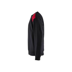 BLAKLADER - 358011589956XS Sweat Noir/Rouge-EAN 7330509809211 WORK HOODIES - Product Image 4